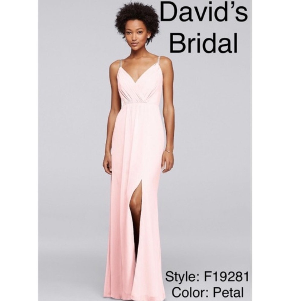 David's Bridal Bridesmaid Dress